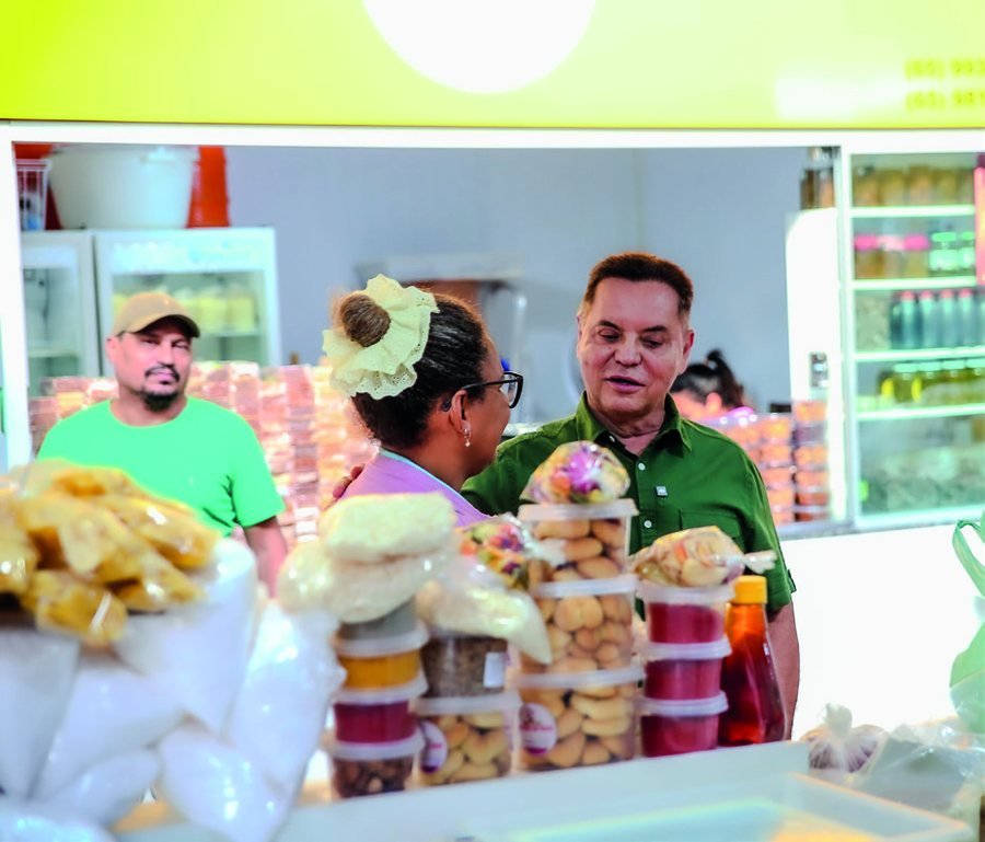 Feira de produtores da agricultura familiar